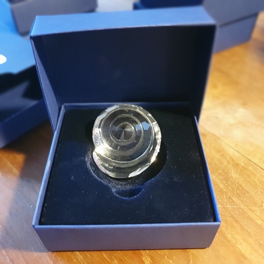 Swarovski tolhoornschelp, Ophalen, Zo goed als nieuw, Figuurtje