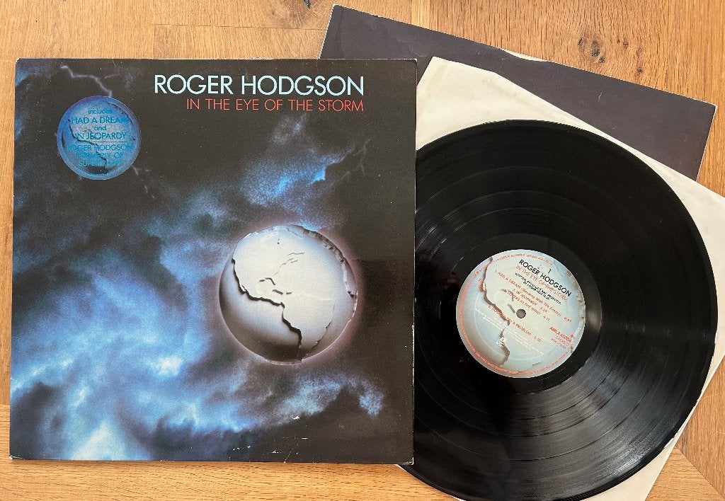 ROGER HODGSON - In the eye of the storm ( LP ), Cd's en Dvd's, LP, Progressive Rock, Ophalen of Verzenden, Zo goed als nieuw