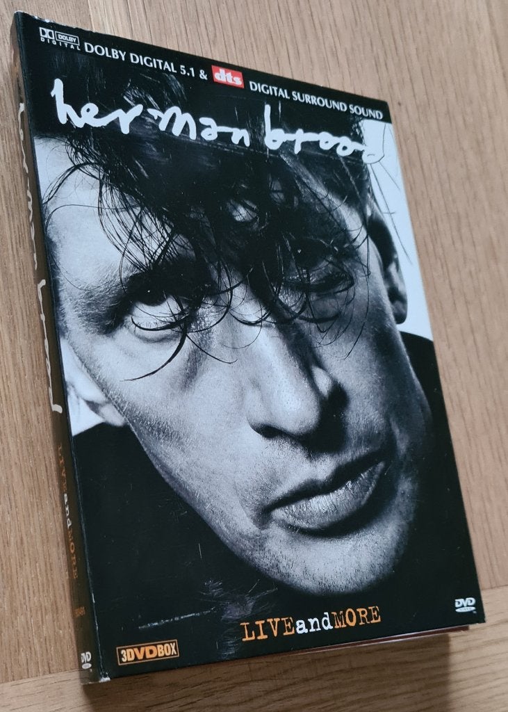 HERMAN BROOD - Live and more ( 3DVD Boxset ), Vanaf 16 jaar, Bonusmateriaal, Ophalen of Verzenden, Zo goed als nieuw