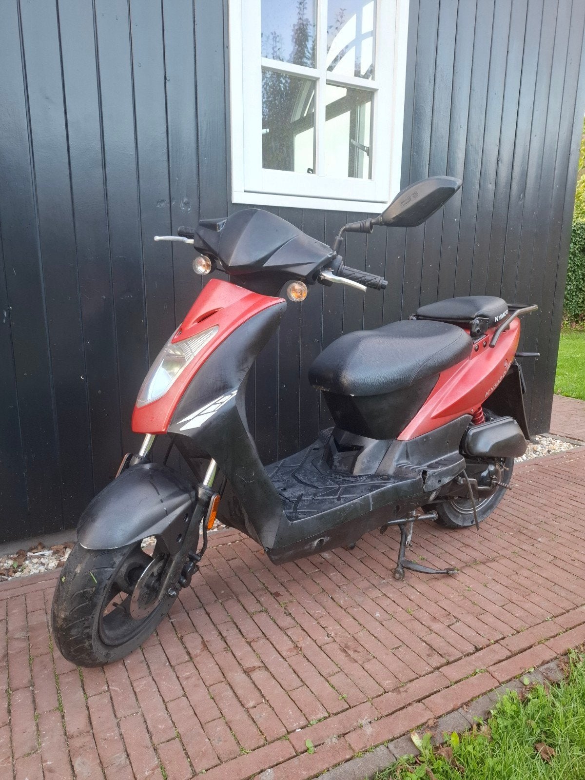 Kymco agility geel kenteken, Fietsen en Brommers, Ophalen, Gebruikt, Agility, Benzine