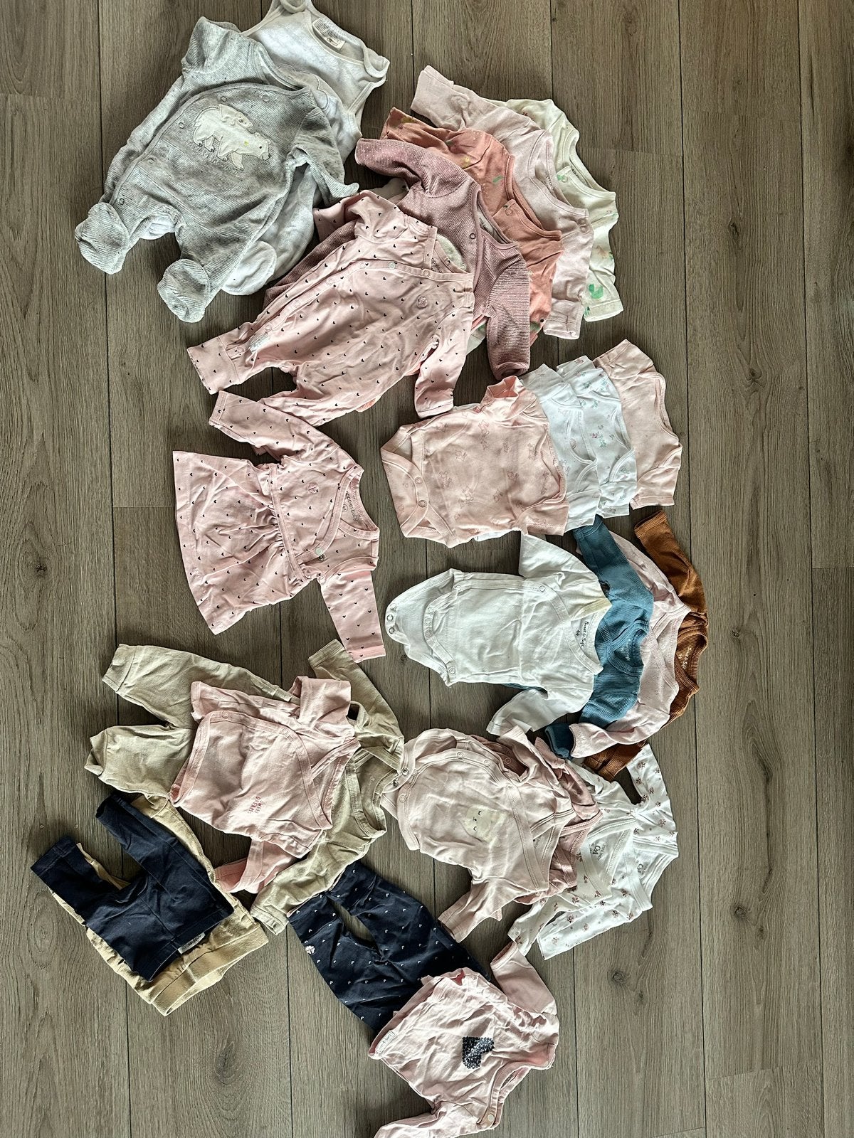 Kledingpakket Newborn Maat 40-46 & Noppies Jurkje/Boxpakje, Ophalen of Verzenden, Zo goed als nieuw, Overige maten