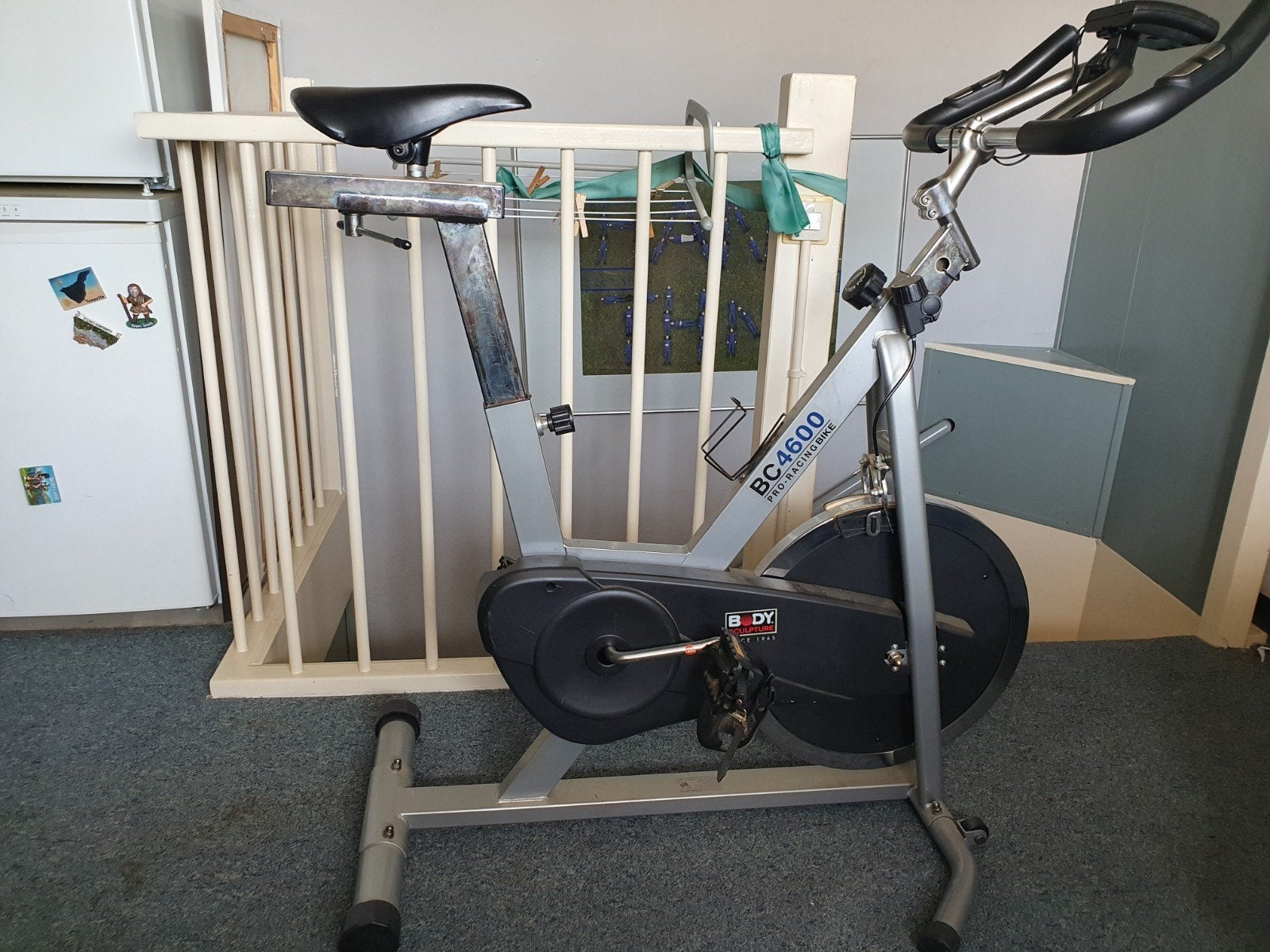 Spinfiets, Sport en Fitness, Ophalen, Gebruikt, Spinningfiets