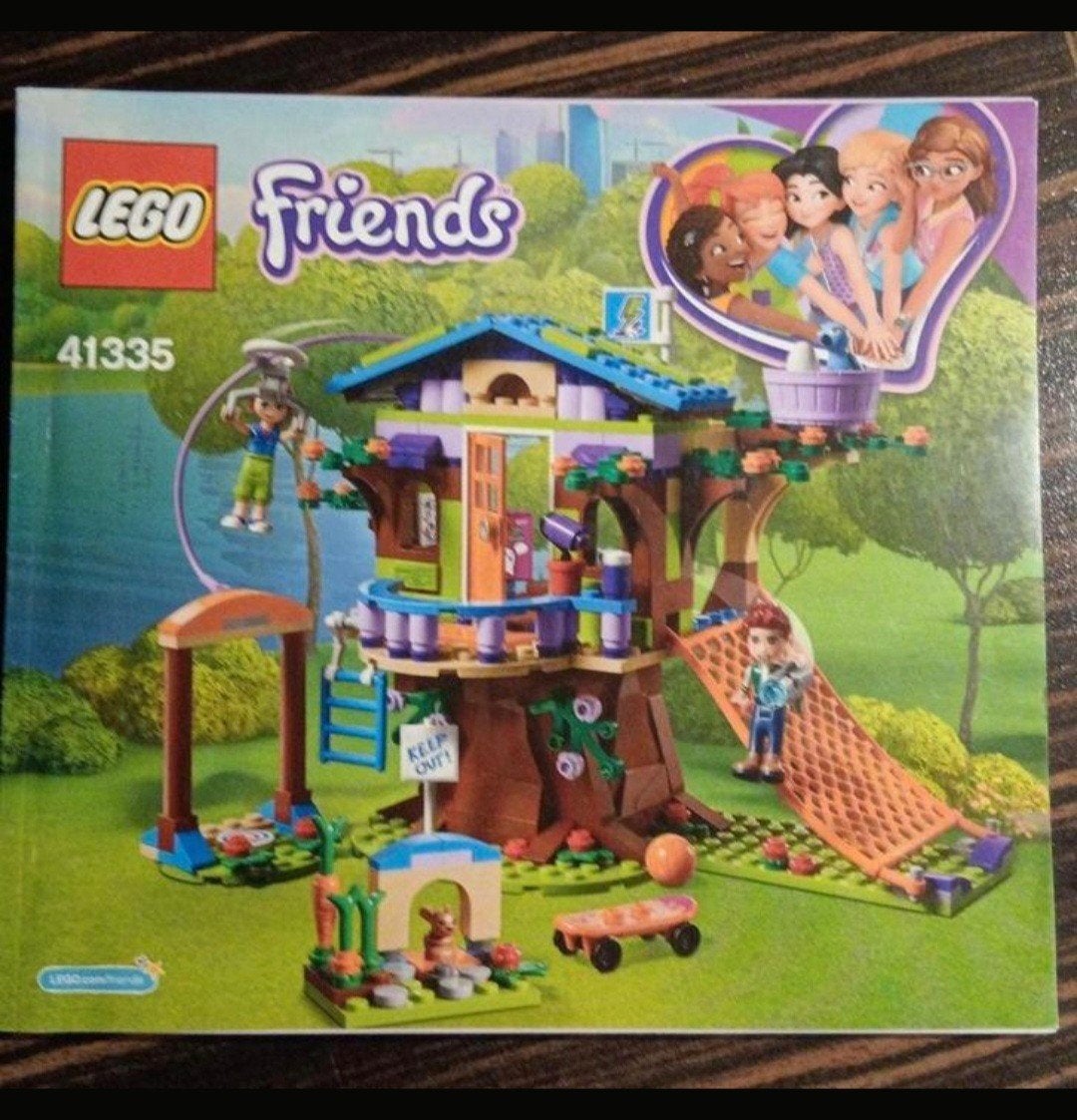 Lego Friends 41335 Mia's boomhut., Ophalen of Verzenden, Zo goed als nieuw