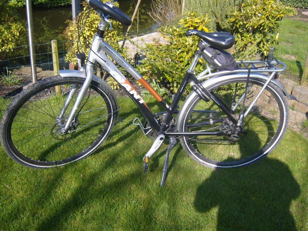 Dames hybride fiets Giant, Ophalen, Gebruikt, 47 tot 50 cm, Versnellingen