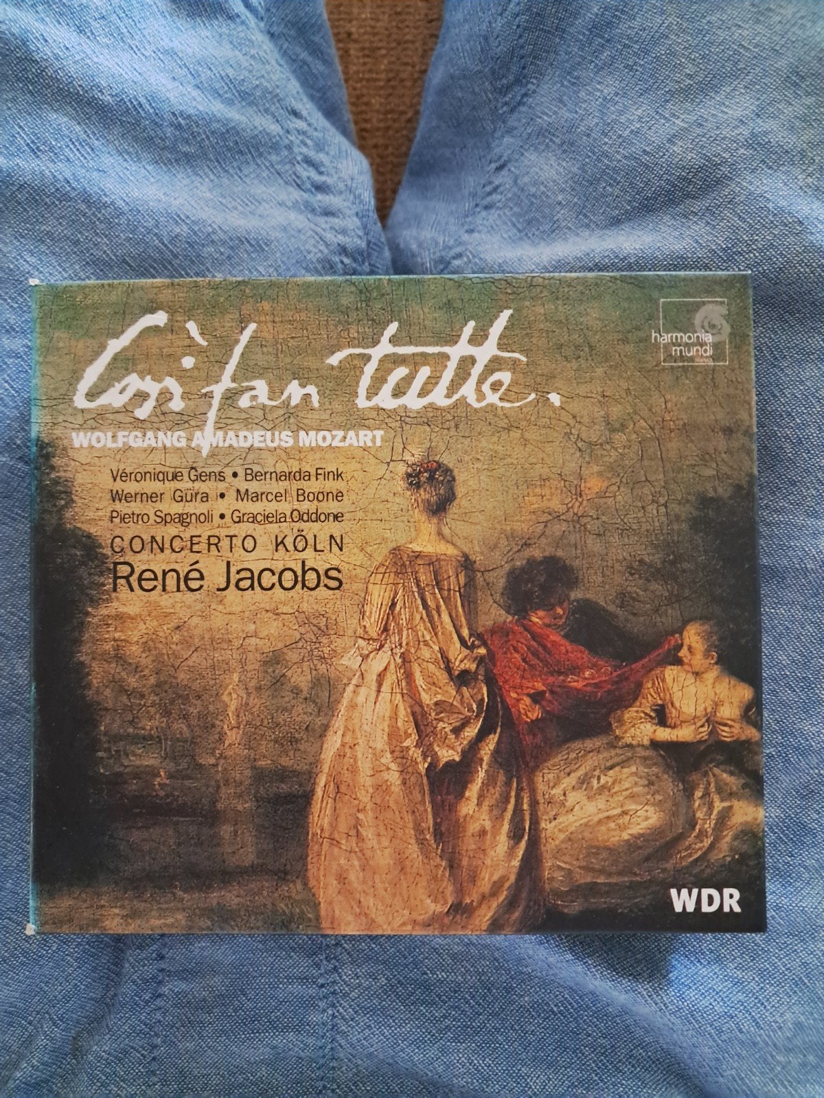 Mozart: Così Fan Tutte. Concerto köln. Rene jacobs, Verzenden, Classicisme, Zo goed als nieuw, Opera of Operette