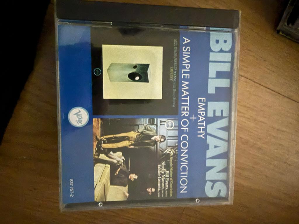 Cd Bill Evans – Empathy + A Simple Matter Of Conviction, Ophalen of Verzenden, 1980 tot heden, Zo goed als nieuw, Jazz