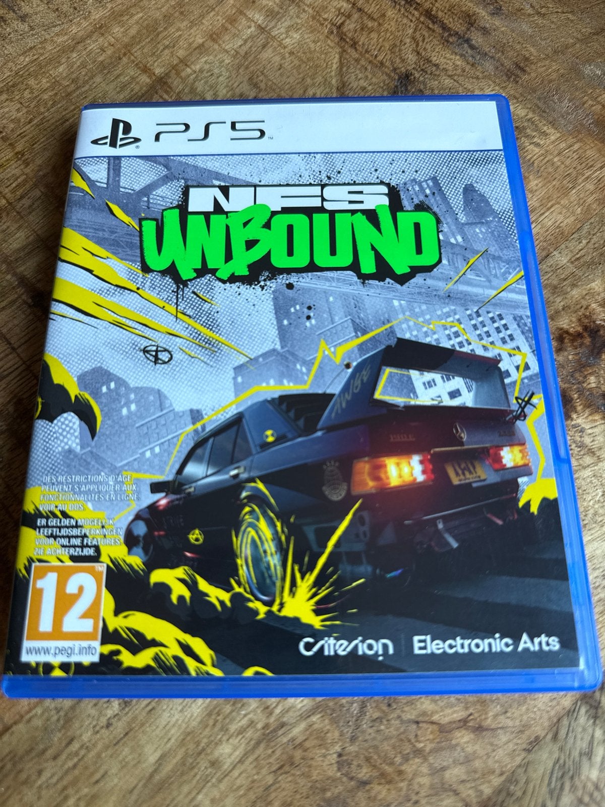 NFS Unbound PS5 - Race naar de top! NIEWSTAAT, Online, N, N, 1 speler