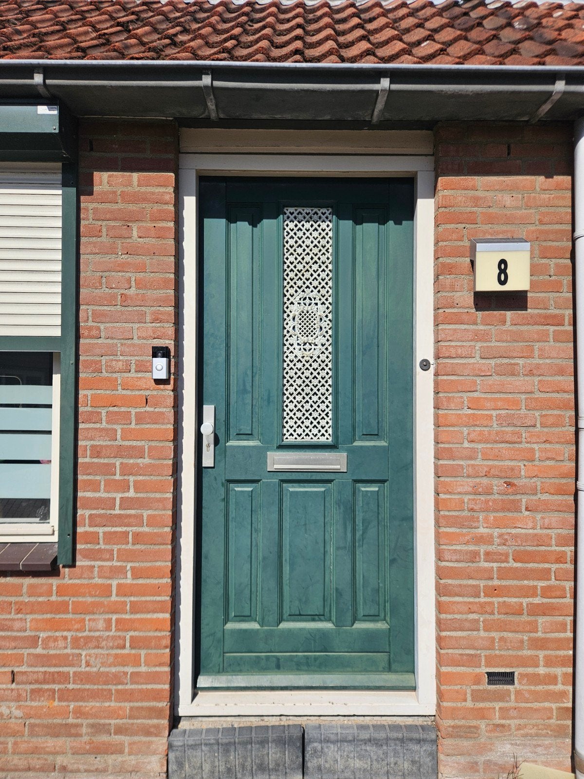 Buitendeur met luik, Ophalen, Gebruikt, 80 tot 100 cm, Buitendeur