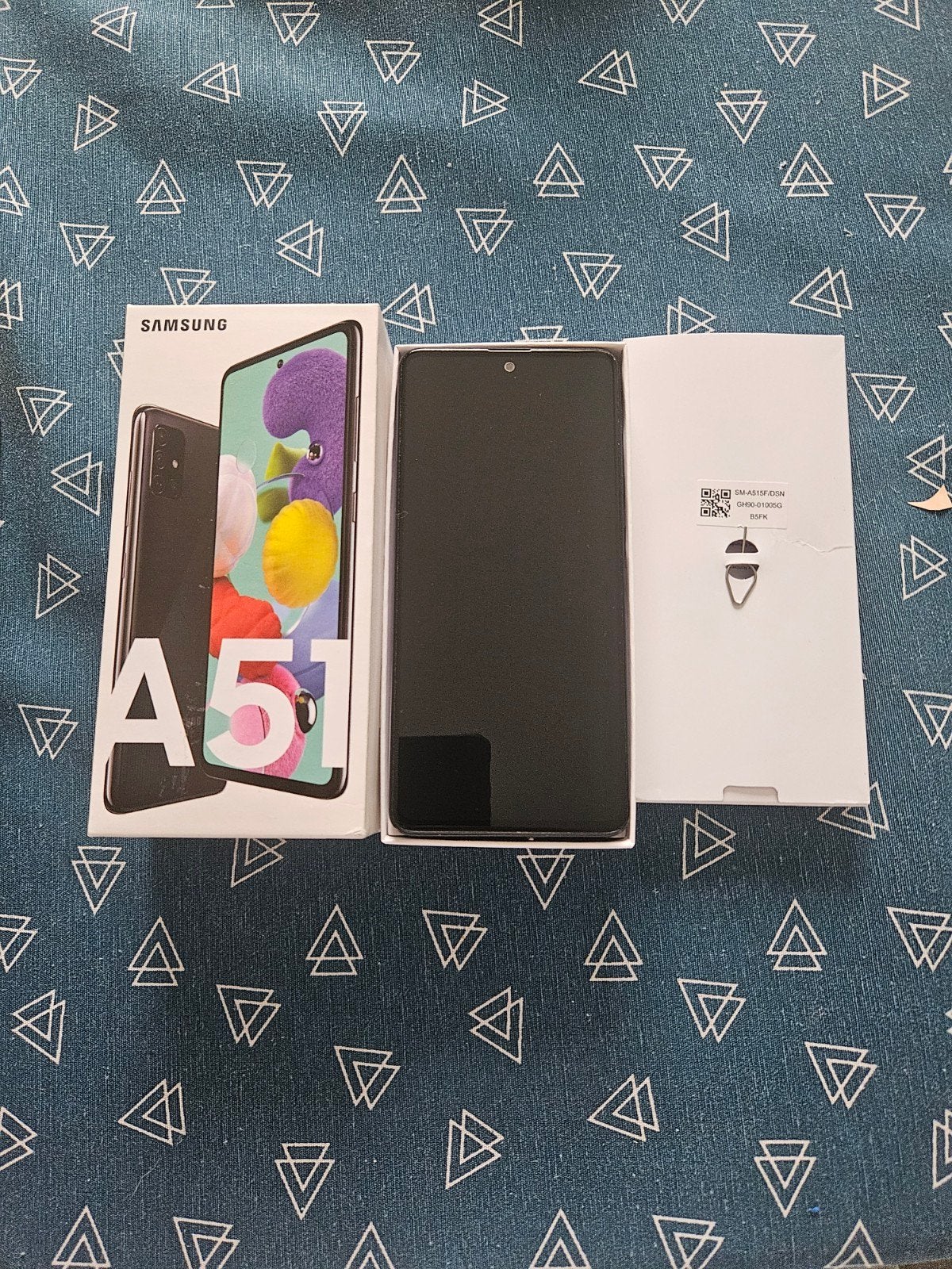 Samsung Galaxy A51 128GB Zwart - Zo goed als nieuw, Telecommunicatie, Mobiele telefoons | Samsung, Zwart, Touchscreen, Ophalen of Verzenden