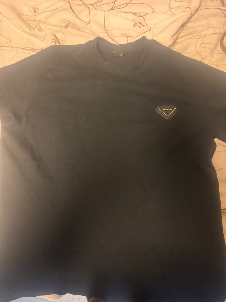 Merk t-shirts, Maat 52/54 (L), Moncler, Zwart, Ophalen of Verzenden