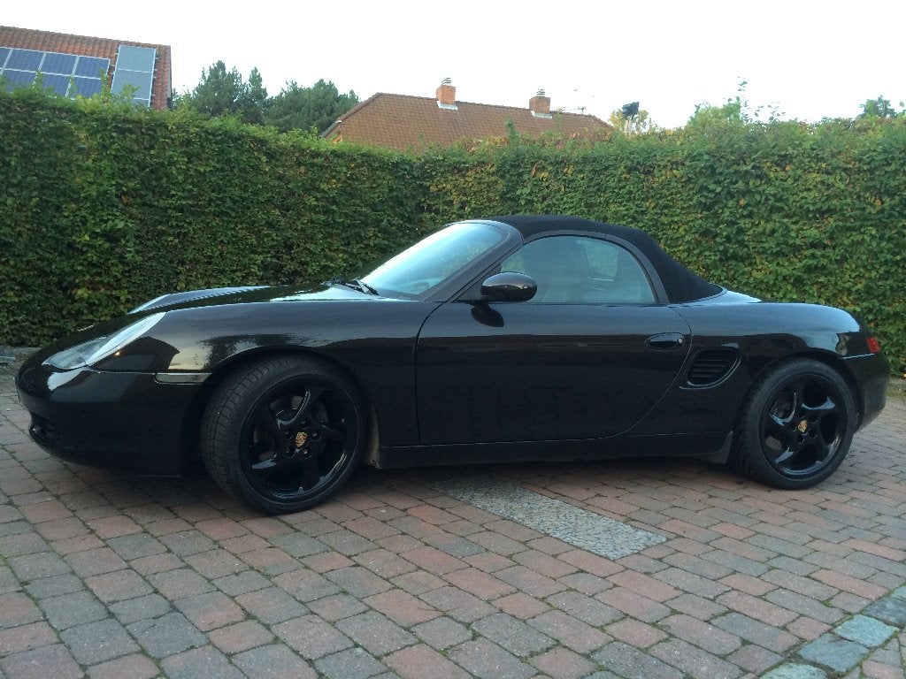 Porsche boxster 2500cc, 1997, 228800km, zwart metalic, Ophalen