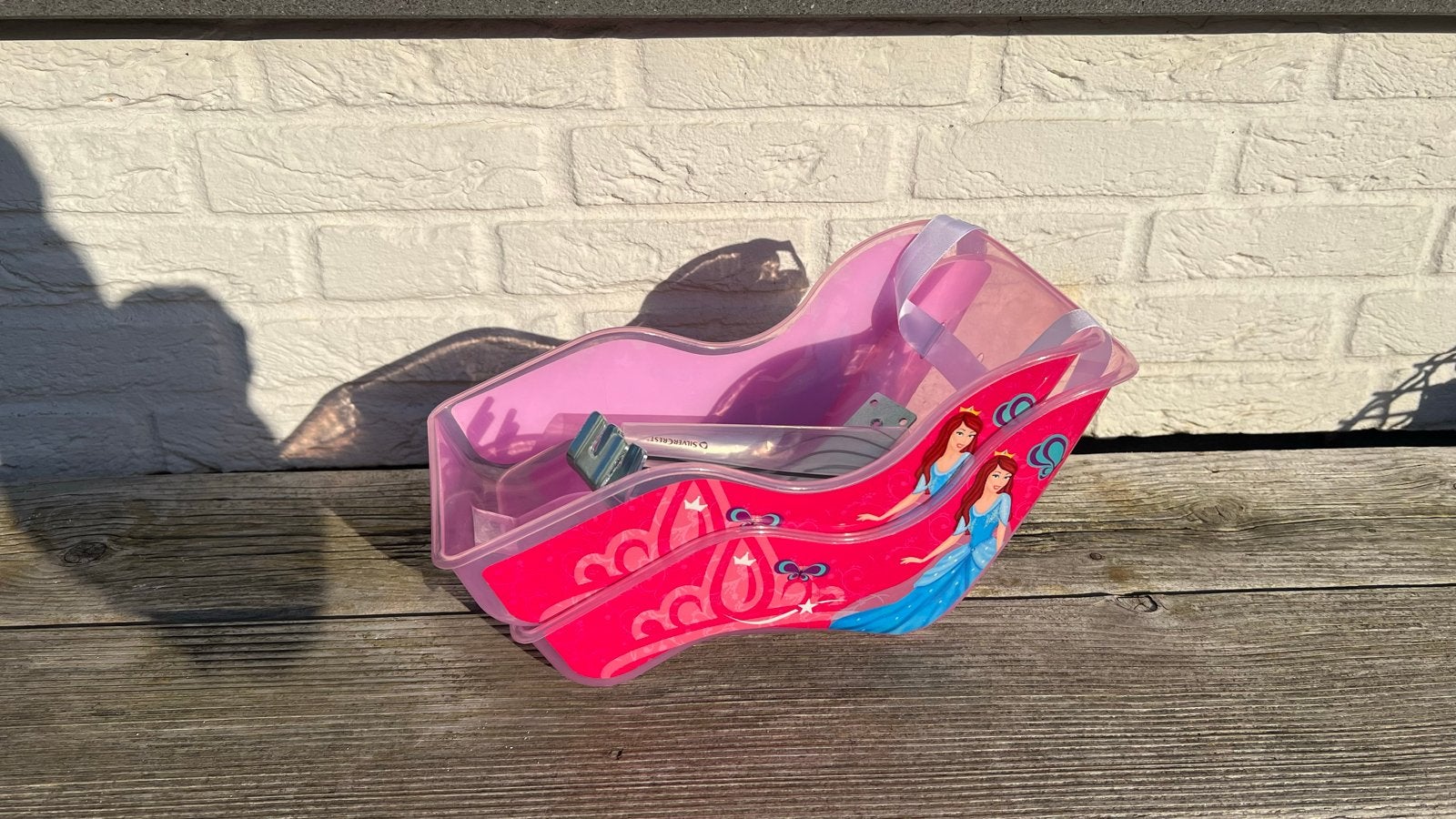 2x Poppenzitje met bevestiging voor kinderfiets, Ophalen of Verzenden, Gebruikt, Achterzitje