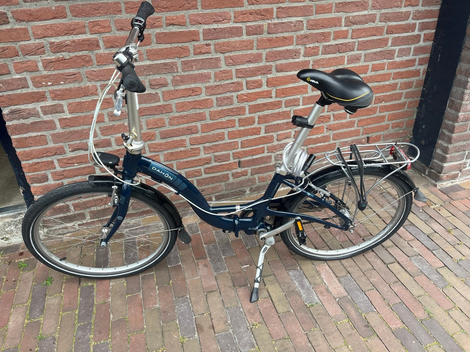 Dahon Briza D3 Opvouwbare Fiets, Fietsen en Brommers, Ophalen, 20 inch of meer, Velgrem, Zo goed als nieuw
