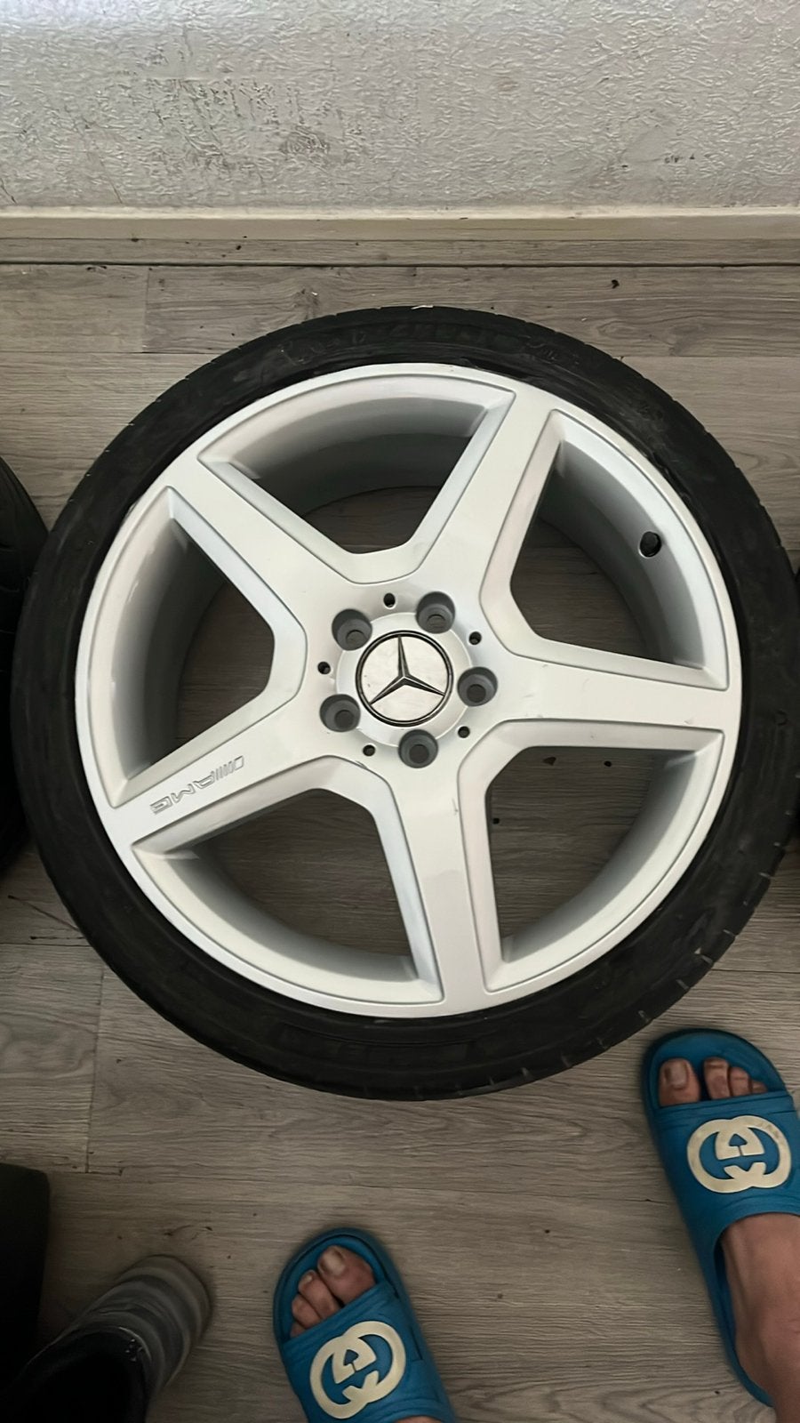 18 inch AMG Velgenj, Auto-onderdelen, Banden en Velgen, 18 inch, Gebruikt, Velg(en), Ophalen of Verzenden