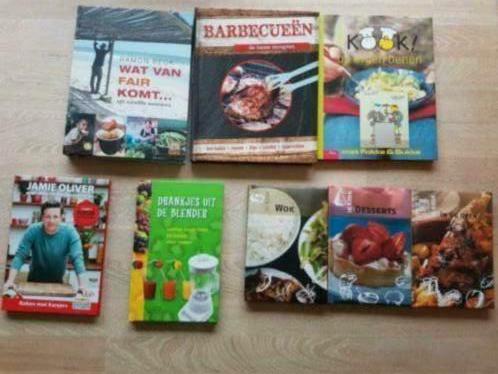 8 kookboeken, Boeken, Kookboeken, Zo goed als nieuw, Overige gebieden, Ophalen of Verzenden