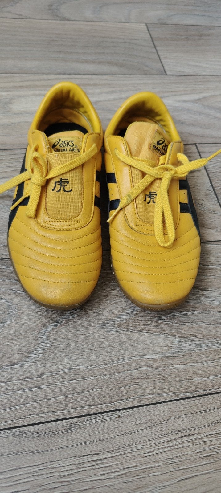 Asics Martial Arts schoenen - Geel - Maat 39.5, Gebruikt, Overige, Maat L, Ophalen of Verzenden