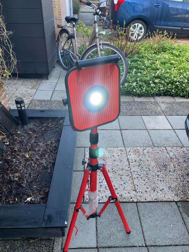 led lamp op statief, Ophalen, Zo goed als nieuw, Minder dan 50 watt, Lamp