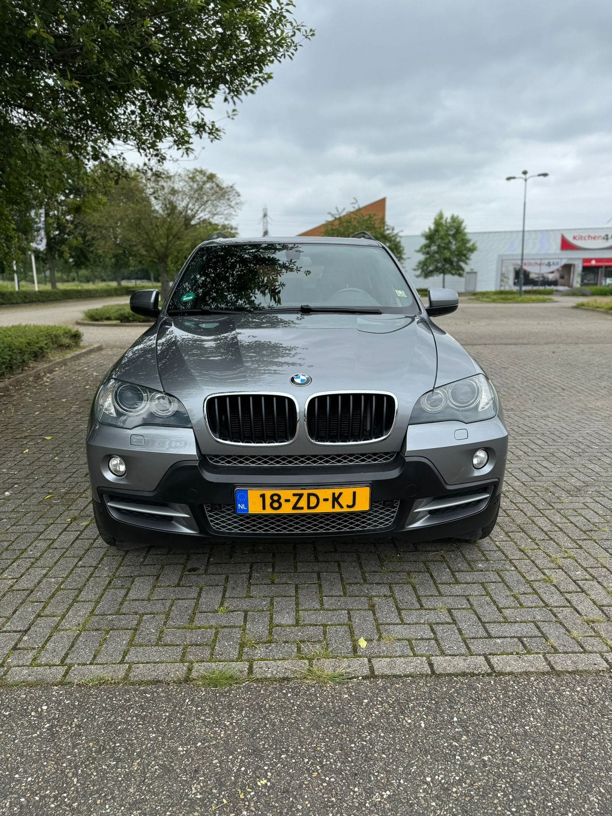 BMW X5 3.0 SI AUT 2008 Grijs “ Youngtimer”, Auto's, BMW, Mistlampen, 2996 cc, 272 pk, Vierwielaandrijving