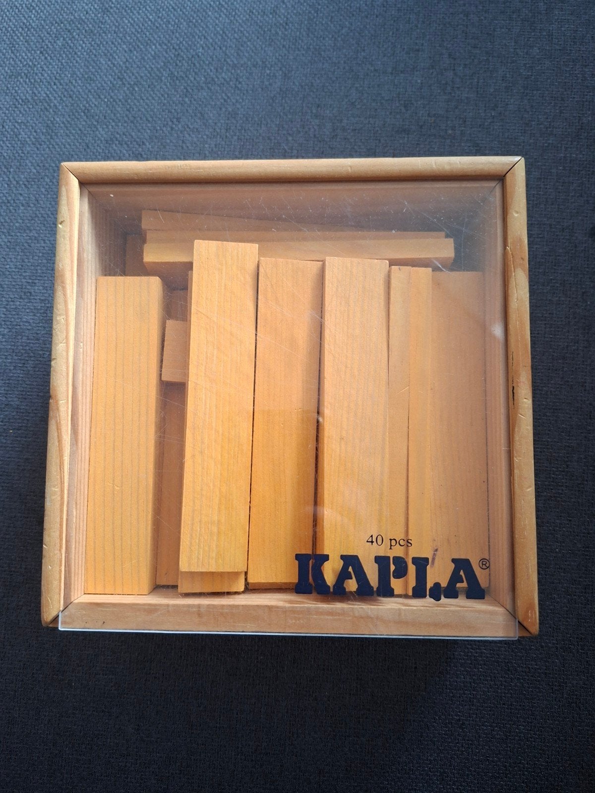 KAPLA bouwplankjes - 40 stuks in houten doos, Ophalen
