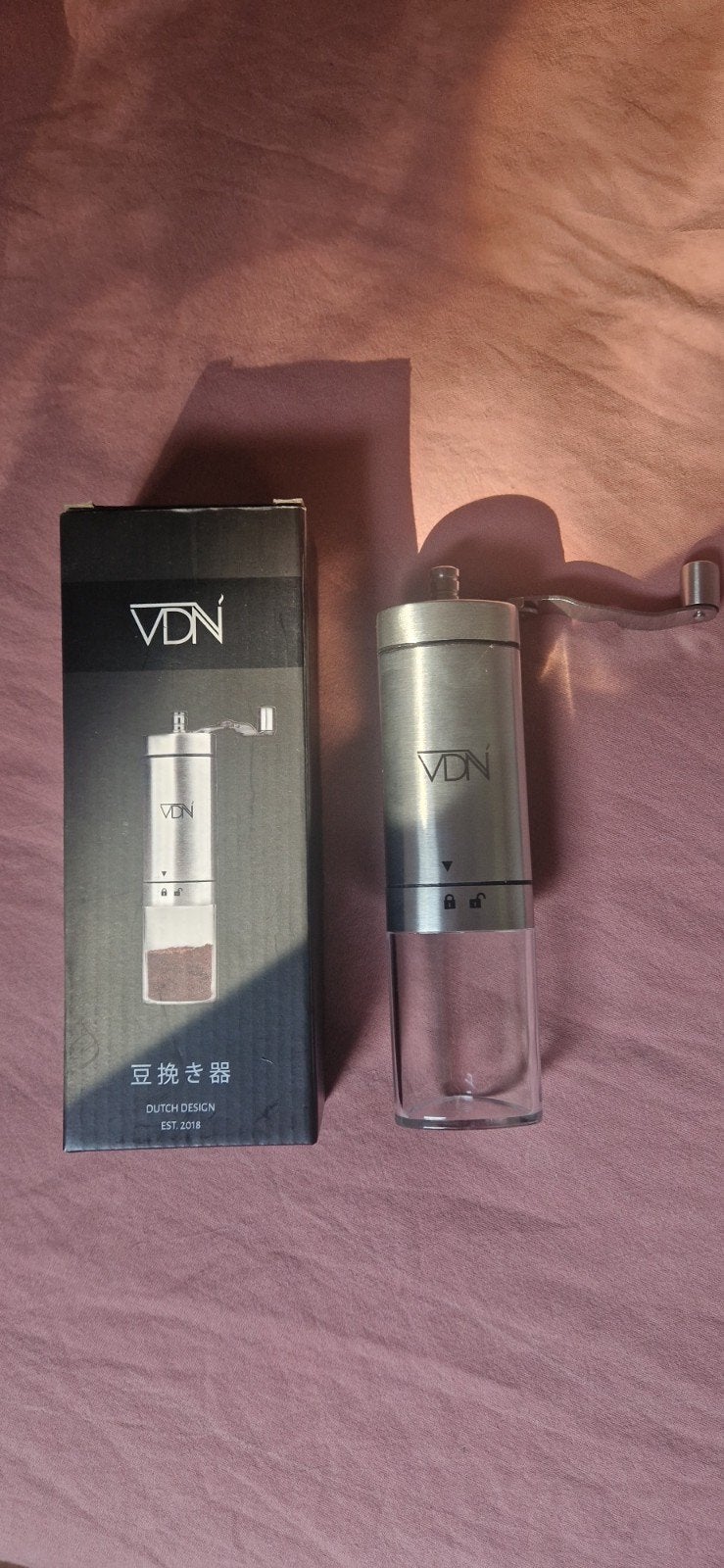 VDN Handmatige Pro Koffiemolen - Nieuw in verpakking, Ophalen, Nieuw