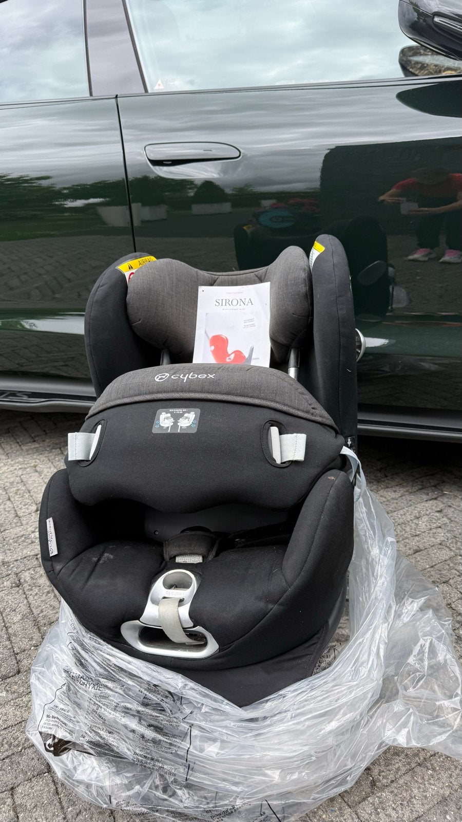 Cybex Sirona autostoel - Zo goed als nieuw, Overige merken, Autogordel of Isofix, 0 t/m 18 kg, Verstelbare rugleuning