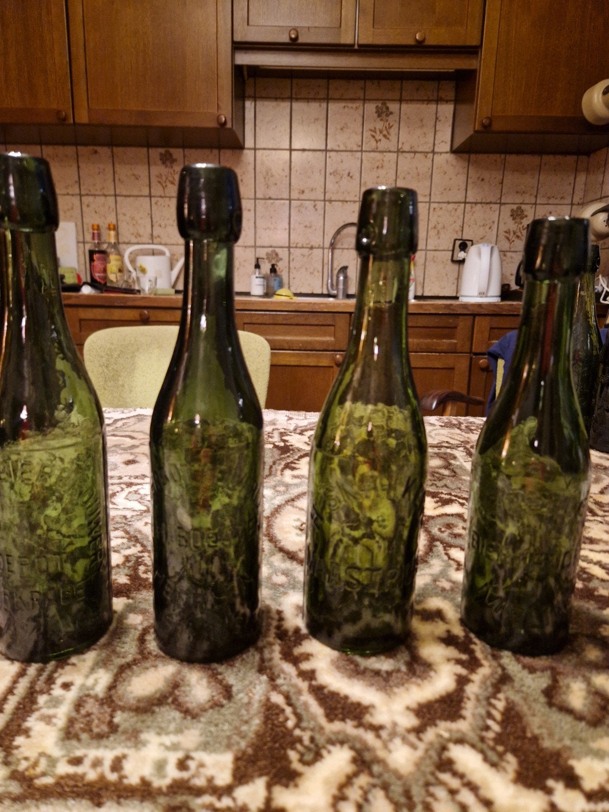 Bier beugelflessen Kerkrade Heerlen Melick Maastricht 1920, Ophalen of Verzenden