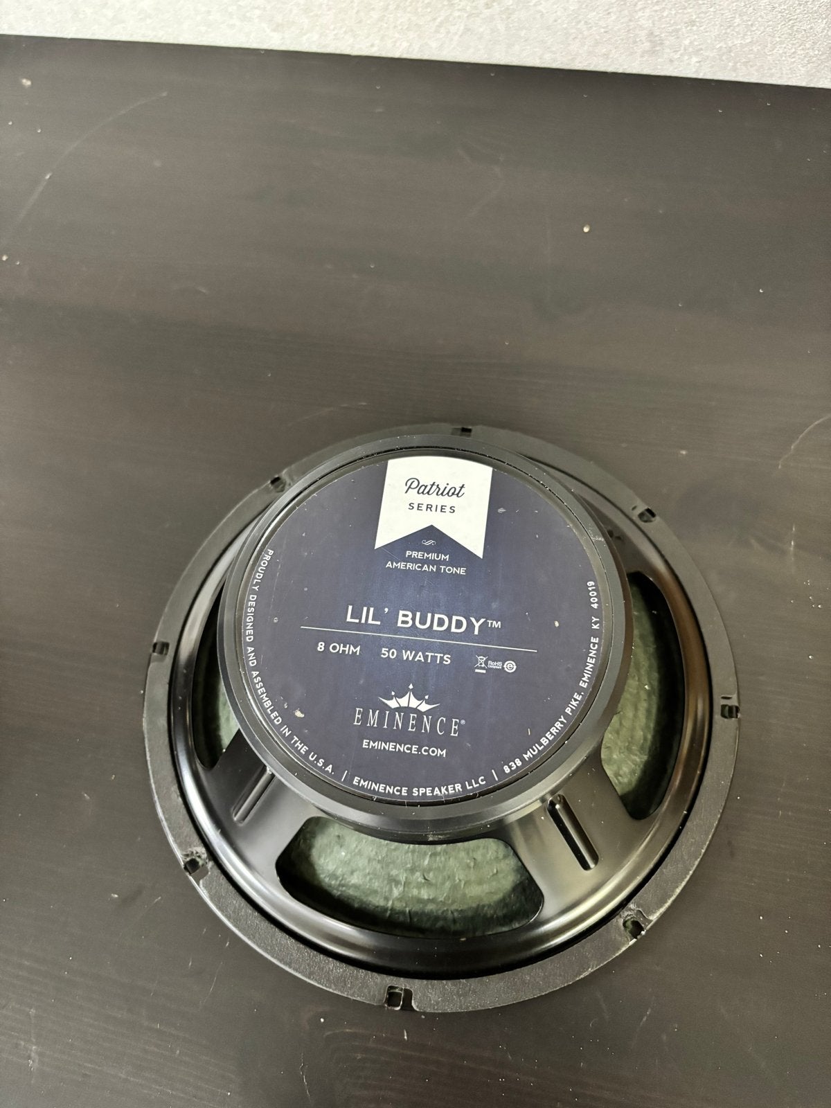 Eminence Lil' Buddy 10 inch gitaarluidspreker 50W 8 Ohm, Audio, Tv en Foto, Luidsprekers, Overige merken, Overige typen, Ophalen of Verzenden