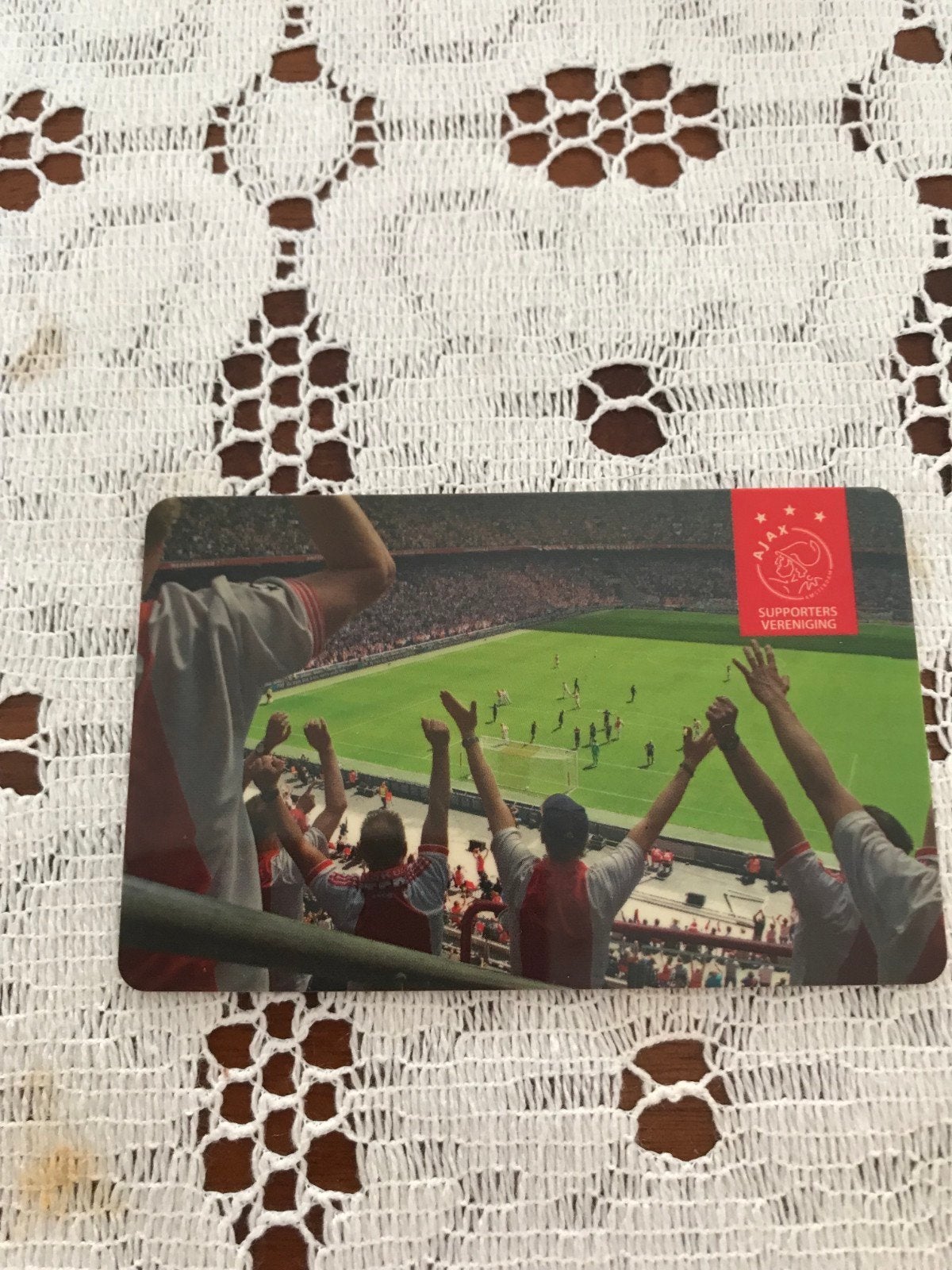 Ajax Supporters Club Cards en Arena Card Collectie, Verzamelen, Ophalen of Verzenden, Gebruikt, Ajax, Overige typen