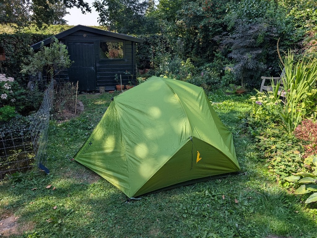 Lichtgewicht EXPED Lyra III tent, Caravans en Kamperen, Ophalen of Verzenden, Zo goed als nieuw, Tot en met 3
