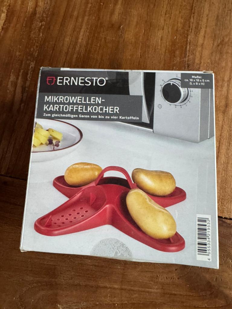 Ernesto Magnetron Aardappelkoker - Snel & Gemakkelijk, Ernesto, Overige typen, Kunststof, Nieuw