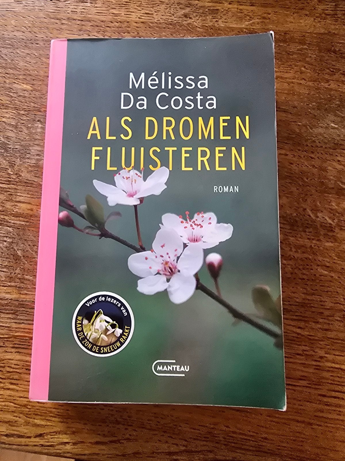 Als Dromen Fluisteren - Mélissa Da Costa (Roman), Boeken, Romans, Zo goed als nieuw, Nederland, Ophalen of Verzenden