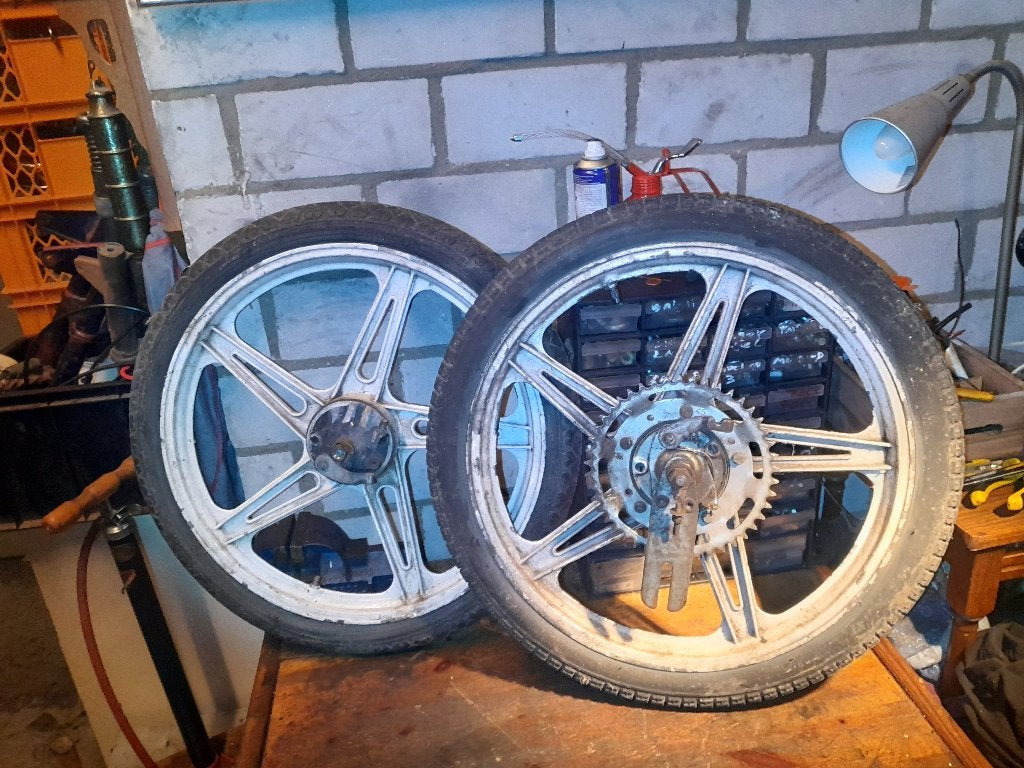 Puch Maxi bernardi wielenset, Ophalen, Gebruikt