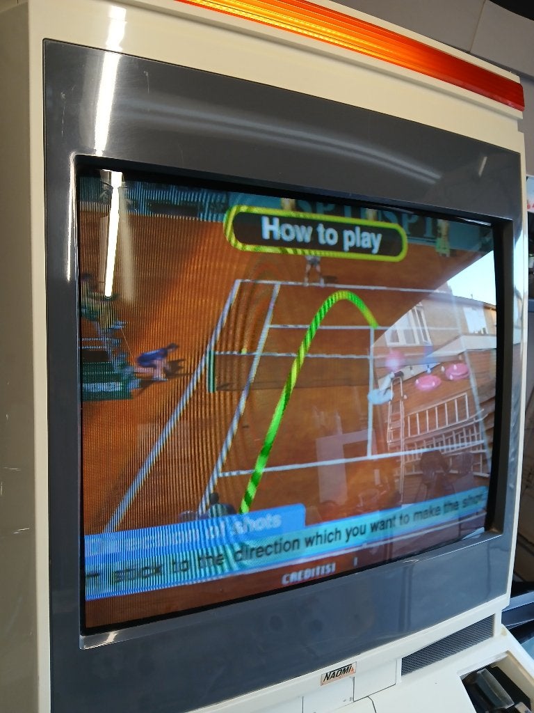 Arcade kast   Virtua Tennis Sega NAOMI, Ophalen, Gebruikt
