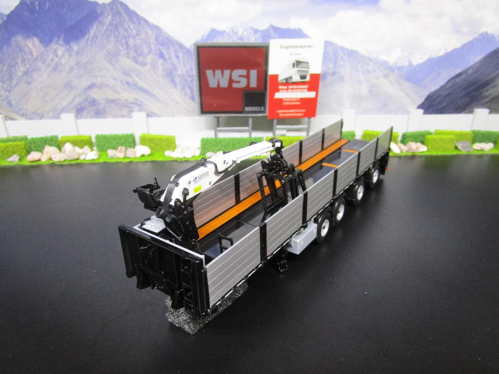 Wsi Premium Line 04-2088 , Steen Oplegger 4as, Hobby en Vrije tijd, Modelauto's | 1:50, Ophalen, Nieuw, Bus of Vrachtwagen, Wsi