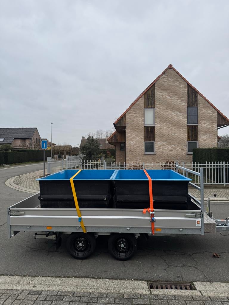 Polyester bakken, Tuin en Terras, Vijvers, Ophalen