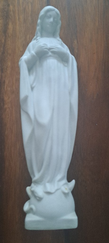 Exclusief porseleinen bisquit Mariabeeld - 40 cm, Ophalen of Verzenden