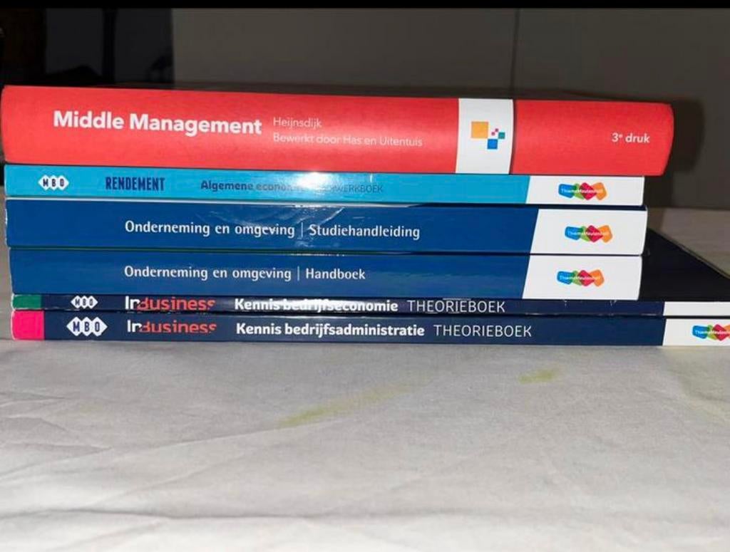 MBO Niveau4 Bedrijfsadministrateur Junior Accountant bundel, Boeken, Ophalen of Verzenden
