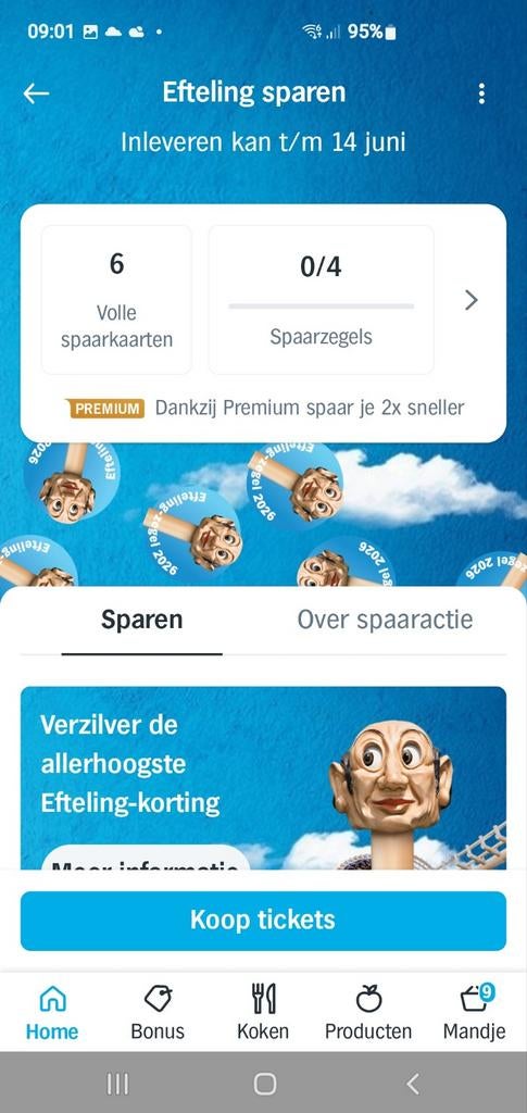 Albert Heijn efteling zegels, Albert Heijn, Ophalen of Verzenden
