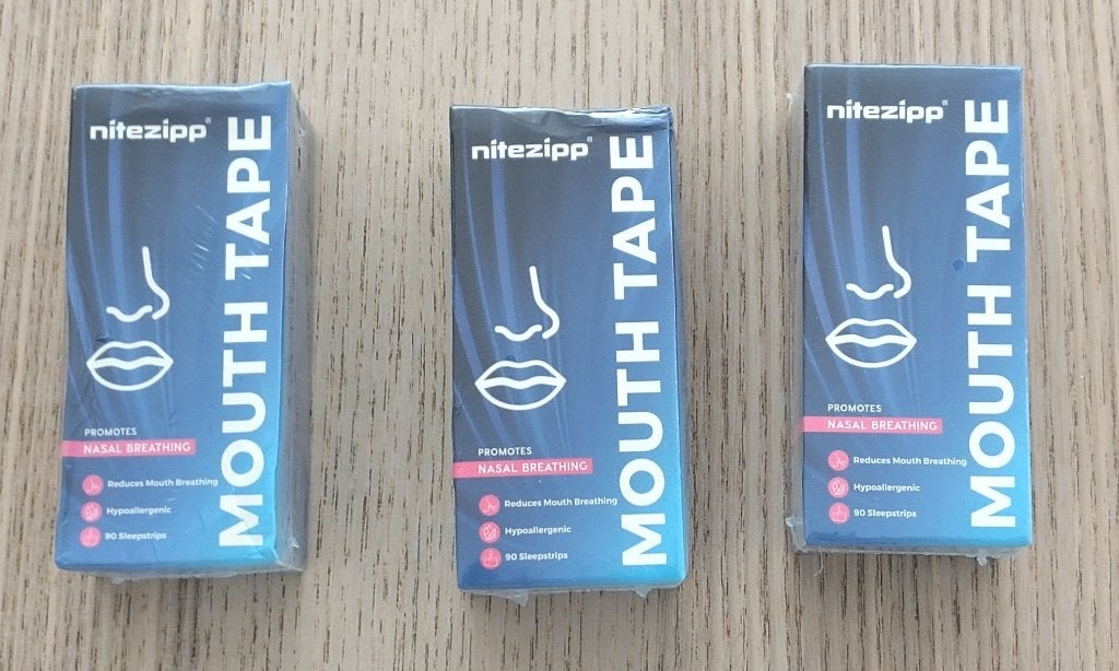 mondpleisters mouth tape nitezipp snurken, Verzenden, Nieuw, Overige typen