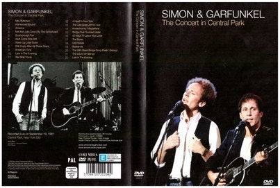 Simon & Garfunkel – The Concert In Central Park DVD, Alle leeftijden, Verzenden, Zo goed als nieuw, Concert
