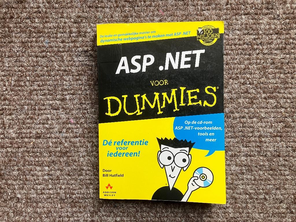 asp net for dummies en cdrom, Boeken, Informatica en Computer, Ophalen of Verzenden, Zo goed als nieuw, Internet of Webdesign