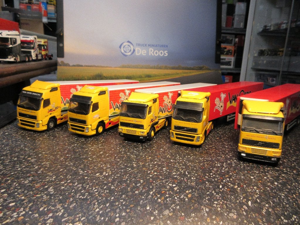 Set van Oers, Ophalen of Verzenden, Zo goed als nieuw, Bus of Vrachtwagen, Lion Toys