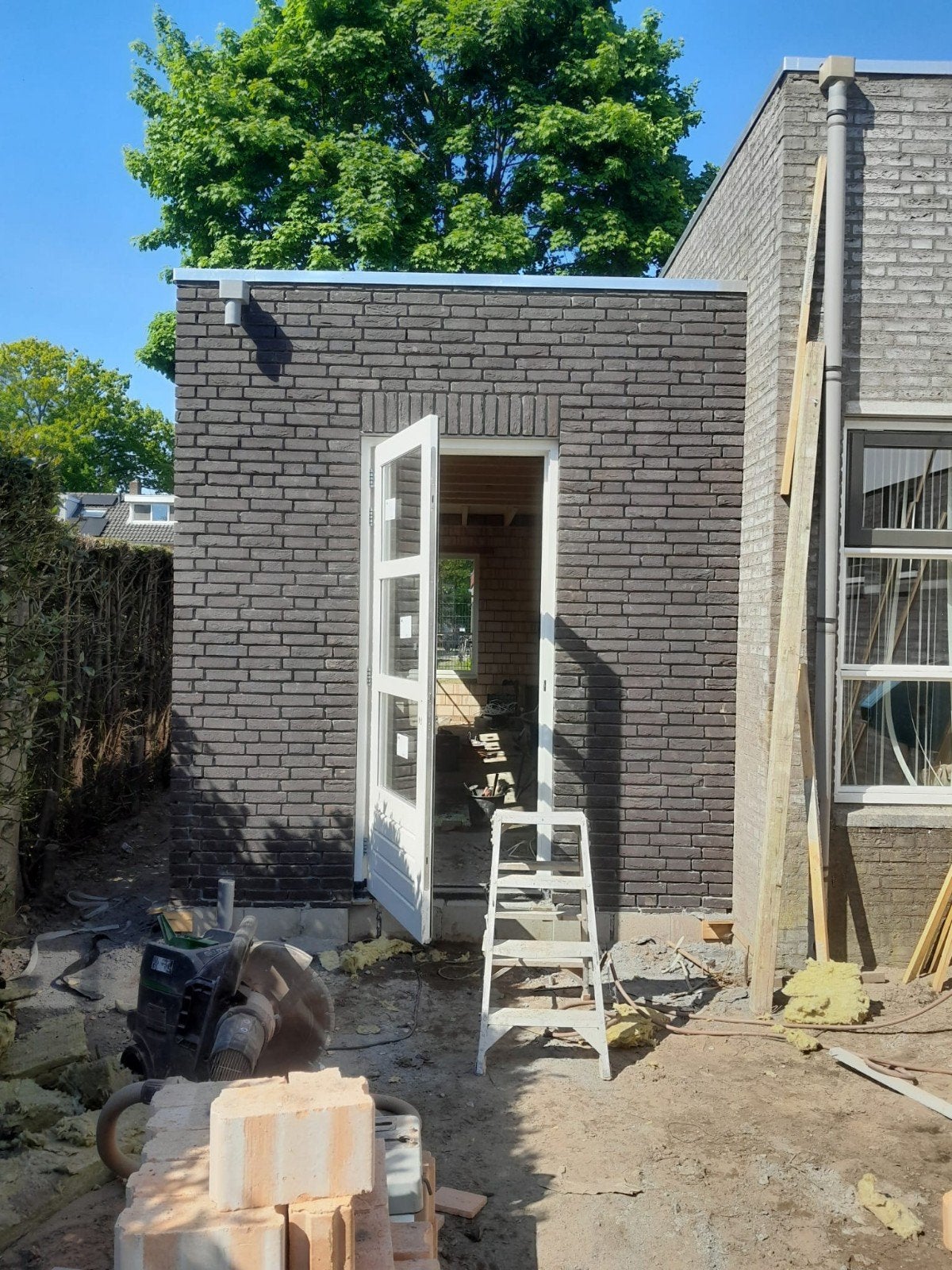 Gevelsteen fabrikant Engels baksteen, Ophalen, Nieuw, Bakstenen