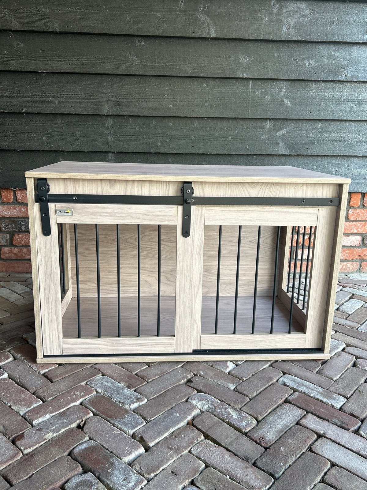 Honden verblijf van het merk Pawhut, Dieren en Toebehoren, Ophalen, Zo goed als nieuw