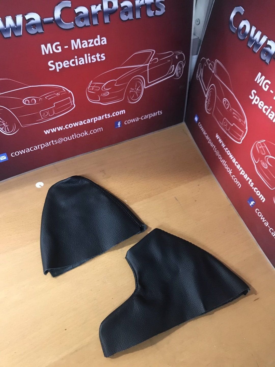 mg f mgf mk2 mg tf mgtf pook en handrem hoes nieuw echt leer, -, -, Nieuw, Ophalen of Verzenden