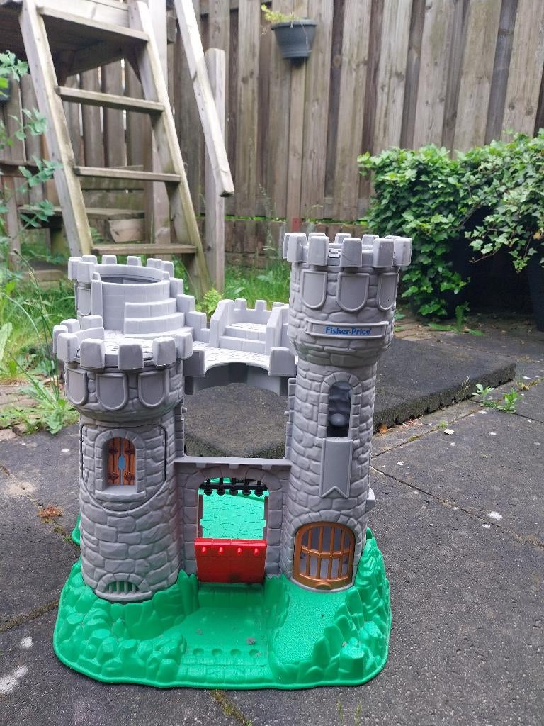 Kasteel fisher price, Kinderen en Baby's, Speelgoed | Fisher-Price, Ophalen, Gebruikt, Speelset