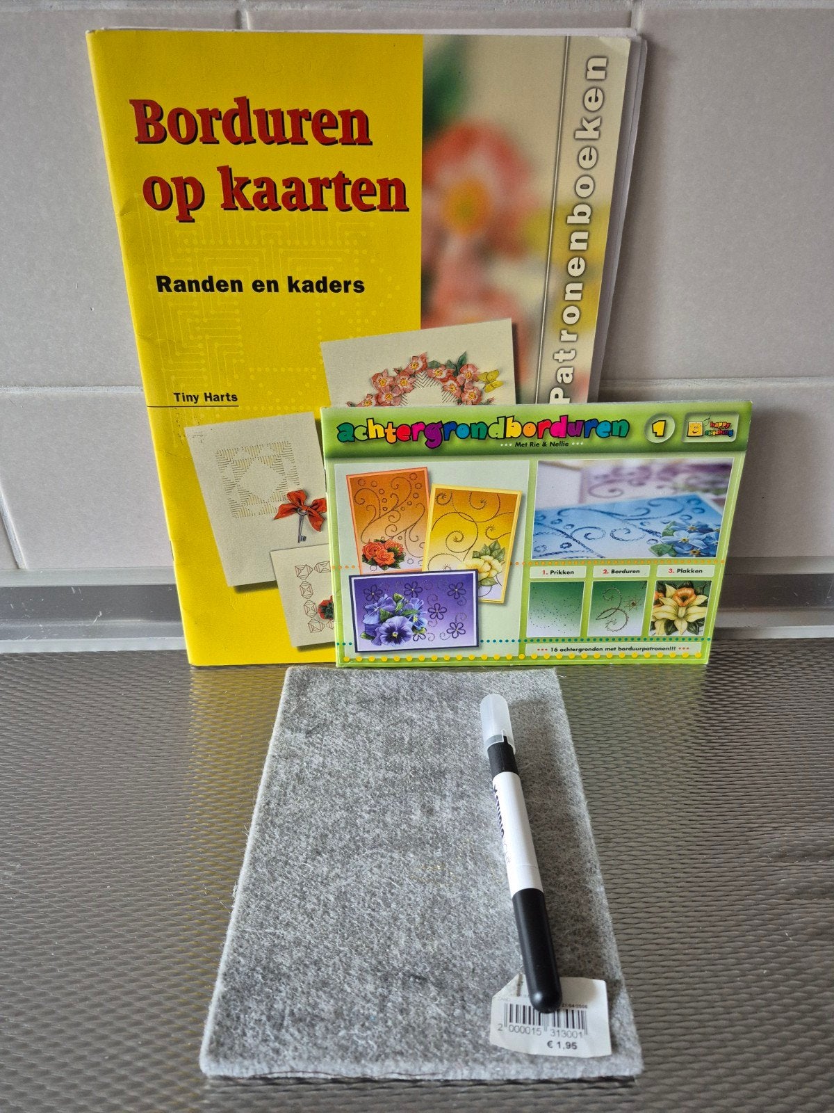 BORDUREN OP KAARTEN SET NIEUW, Hobby en Vrije tijd, Ophalen, Nieuw, Overige thema's, Overige typen