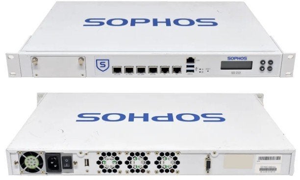 Sophos SG210 Rev.2 Appliance/Firewall voorzien van OPNsense, Ophalen, Zo goed als nieuw, Router, Sophos