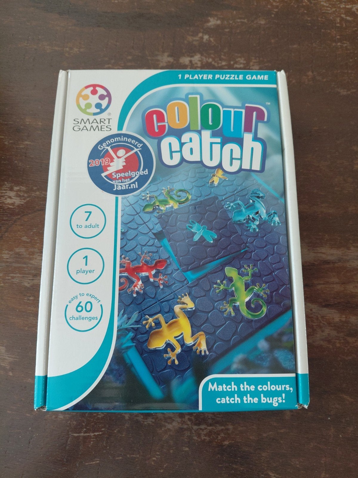 SmartGames Colour Catch - 1 speler puzzelspel, Ophalen of Verzenden, Zo goed als nieuw, Overige typen