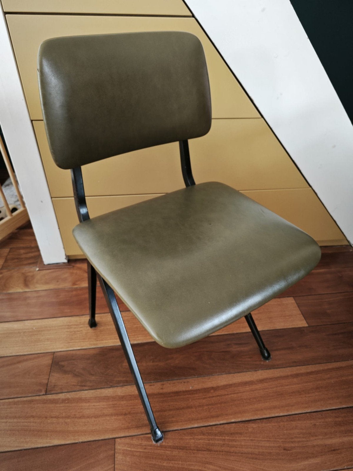 Set van 2 vintage stoelen design Ynske Kooistra voor Marko, Huis en Inrichting, Stoelen, Ophalen, Gebruikt, Overige kleuren, Twee